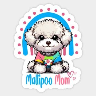 Maltipoo Mom Sticker